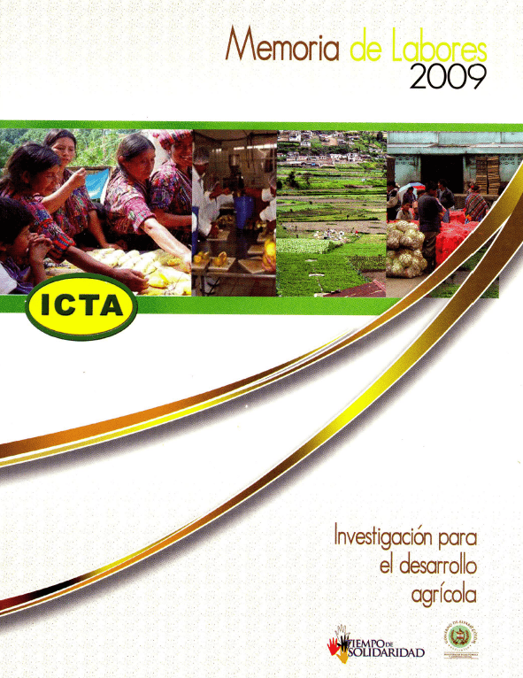 Memoria de Labores ICTA 2009